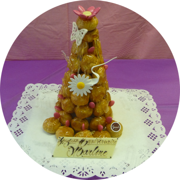 Pièce montée maison !