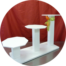 Présentoir 3 places