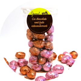 *Sac d’oeufs au praliné*