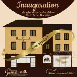 Inauguration du nouvel atelier de chocolaterie – Maison Jouvenal