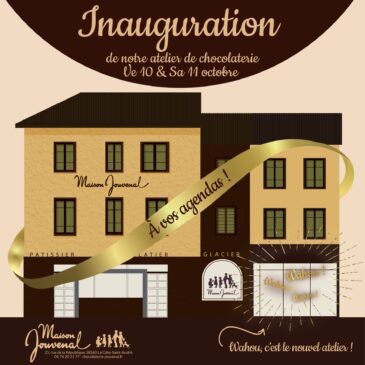 Inauguration du nouvel atelier de chocolaterie !