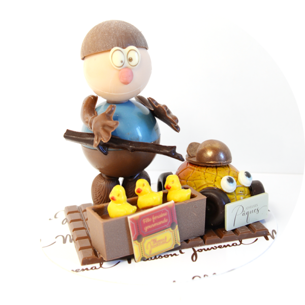 Duo pêche à la ligne et voiture - grand modèle