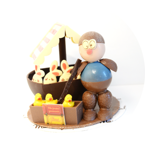 Duo pêche à la ligne / balancelle de grande roue