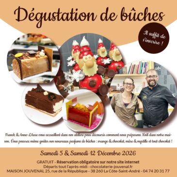 Dégustation de Bûches 2026